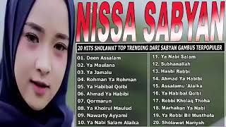 TANPA IKLAN  NISSA SABYAN Full Album  20 Lagu Sholawat Nabi Paling Merdu Bikin Merinding [upl. by Einnij]