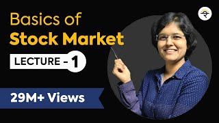 Basics of Stock Market For Beginners Lecture 1 By CA Rachana Phadke Ranade [upl. by Adekam]