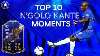 NGolo Kante  Top 10 Chelsea Moments  Best Passes Tackles amp Goals Compilation  Chelsea FC [upl. by Lucien]