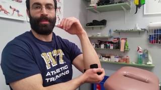 Ulnar Nerve Taping Technique [upl. by Kalb579]