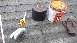 How to repair a leaky asphalt shingle roof [upl. by Barnabe]