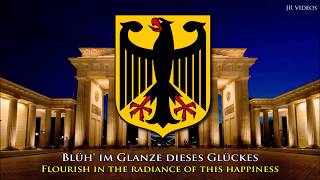 National Anthem of Germany DEEN lyrics  Deutsche Nationalhymne [upl. by Thirza]