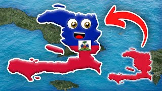 Haiti  Geography amp Departments  Countries of the World [upl. by Jahn]