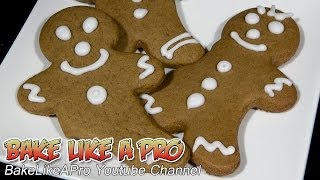 Super Easy Gingerbread Men Cookies Recipe [upl. by Airun]