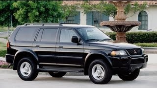 2001 Mitsubishi Montero Sport Start Up and Review 35 L V6 [upl. by Rehtae606]