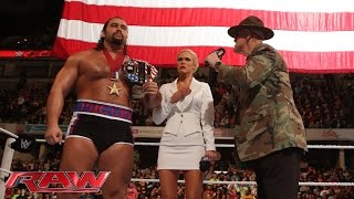 Lana amp Rusev’s American Ultimatum Raw November 24 2014 [upl. by Bensky]