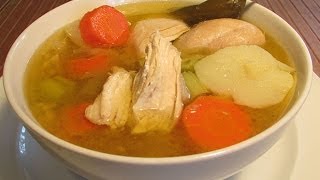 How to Make Caldo de Pollo Mexican Chicken Soup [upl. by Gnort]