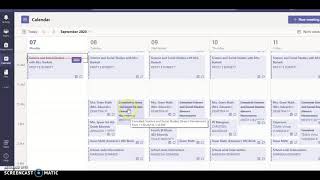 MS Teams Removing cancelled meetings from calendar [upl. by Gilson596]