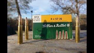 8mm Mauser Sellior and Bellot SPCE Velocity and Accuracy [upl. by Sonny]