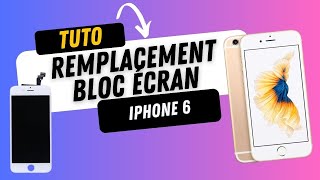 Réparation iPhone 6 en 5 minutes  lécran prémonté [upl. by Amsirp]