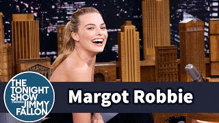 Interview Margot Robbie on Wolf Of Wall Street HD [upl. by Aisilef]