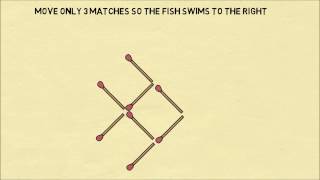 Solutions to 3 Matchstick Puzzlers [upl. by Torhert]