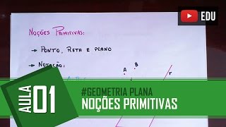 Aula 01  Noções primitivas [upl. by Attenohs]