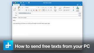 How to send free text messages from your PC [upl. by Mirth]