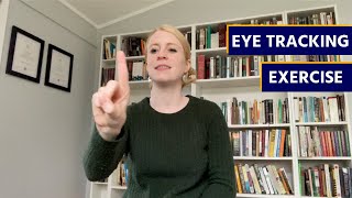 Eye Tracking Exercise Instructions for Reading Difficulties Improvement [upl. by Edbert]