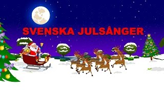 Svenska julsånger  Barnsånger  Christmas Songs in Swedish  Bjällerklang etc [upl. by Ynamreg522]