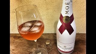 Pink Champagne on Ice… the Perfect Summer Drink Moët Chandon Ice Imperial Rosé [upl. by Alyled]