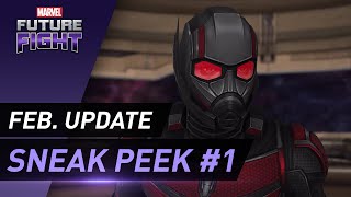 MARVEL Future Fight Feb Update Sneak Peek 1 [upl. by Devol212]