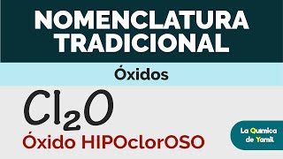 Nomenclatura Tradicional Hipooso oso ico perico  Óxidos [upl. by Em]