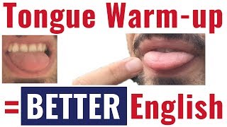 Do THESE 5 Tongue Exercises Now to Speak Better English [upl. by Aimek]