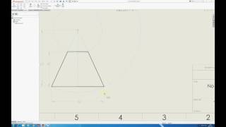 Frustrum of a Cone  Sheet Metal Pattern Development [upl. by Docilla]