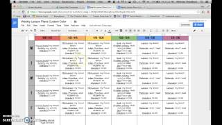 Lesson Plan Templates Google Drive [upl. by Anna-Maria]