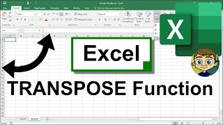 The Excel TRANSPOSE Function [upl. by Ael]