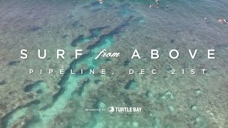 Surf From Above  Drone Footage of Pipeline [upl. by Granthem]