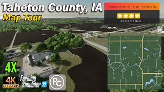 Taheton County IA  Map Tour  Farming Simulator 22 [upl. by Wj]