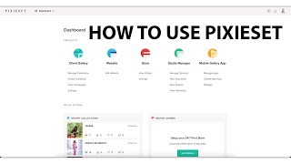 HOW TO USE PIXIESET [upl. by Rubin]