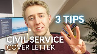 Civil Service  How To Write Your Cover LetterSupporting Statement 3 Tips [upl. by Ttergram645]