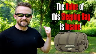 Insane Value You Wont Believe It  Carinthia Defence 1 Sleeping Bag Review [upl. by Adnolohs]