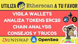 Sácale el MÁXIMO provecho a ETHERSCAN🔥TUTORIAL Como USAR EtherScan como Profesional⚡️ EtherScanio✅ [upl. by Kries]