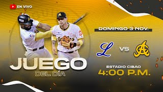 TIGRES DEL LICEY VS ÁGUILAS CIBAEÑAS  SERIE REGULAR 202425 [upl. by Zicarelli]