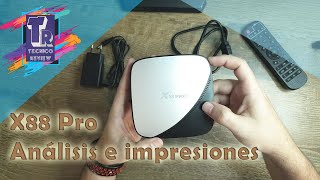 Review Android TV X88 Pro  Español [upl. by Yesor]