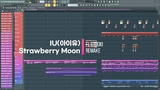 IU  Strawberry Moon  Instrumental [upl. by Llenyt]