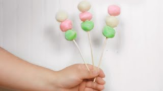 Quick amp Easy Dango Recipe TITIampNIA 🍡 [upl. by Atileda664]