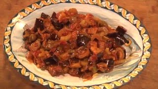 Caponata siciliana la ricetta tradizionale [upl. by Kenney]