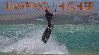 Jumping Higher Kiteboard Tutorial inc landing heli loops launching conditions amp safety [upl. by Pollux391]