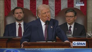 President Trump Addresses Joint Session of Congress [upl. by Edalb362]