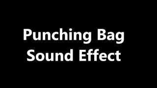 Punching Bag Sound Effect [upl. by Eilrebma]