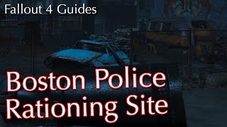 Fallout 4 Entering the Boston Police Rationing Site [upl. by Airod]