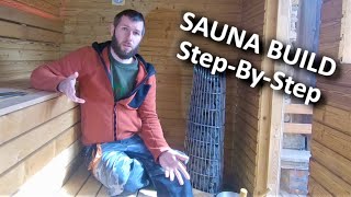 Building a Sauna stepbystep [upl. by Quintana]