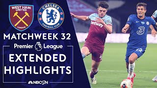 West Ham v Chelsea  PREMIER LEAGUE HIGHLIGHTS  712020  NBC Sports [upl. by Vernor128]