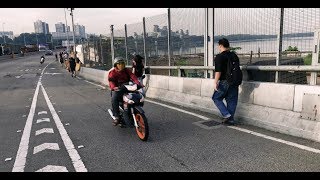 Clearing the Causeway Crossing the JohorSingapore Causeway on foot [upl. by Ahsenot919]