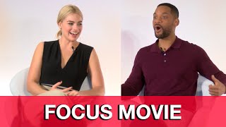 Focus  Will Smith and Margot Robbie Fan Questions [upl. by Assetan]