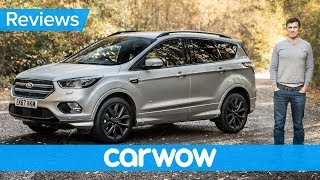 Ford Kuga 2018 SUV indepth review  carwow Reviews [upl. by Euqirdor460]