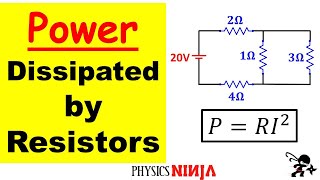 DC Circuits  Power Dissipated in Resistors [upl. by Ailatan]