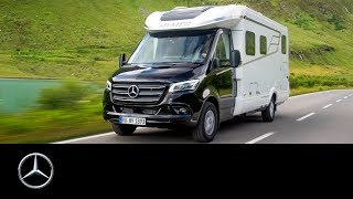 MercedesBenz Sprinter and HYMER Camper vans [upl. by Spanos39]