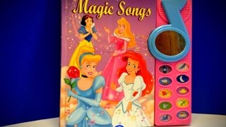 Disney Princess Magic Song Book [upl. by Nauqes695]